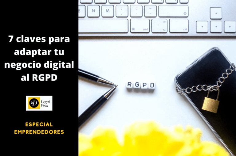 Autónomos: Siete claves para adaptarte al RGPD